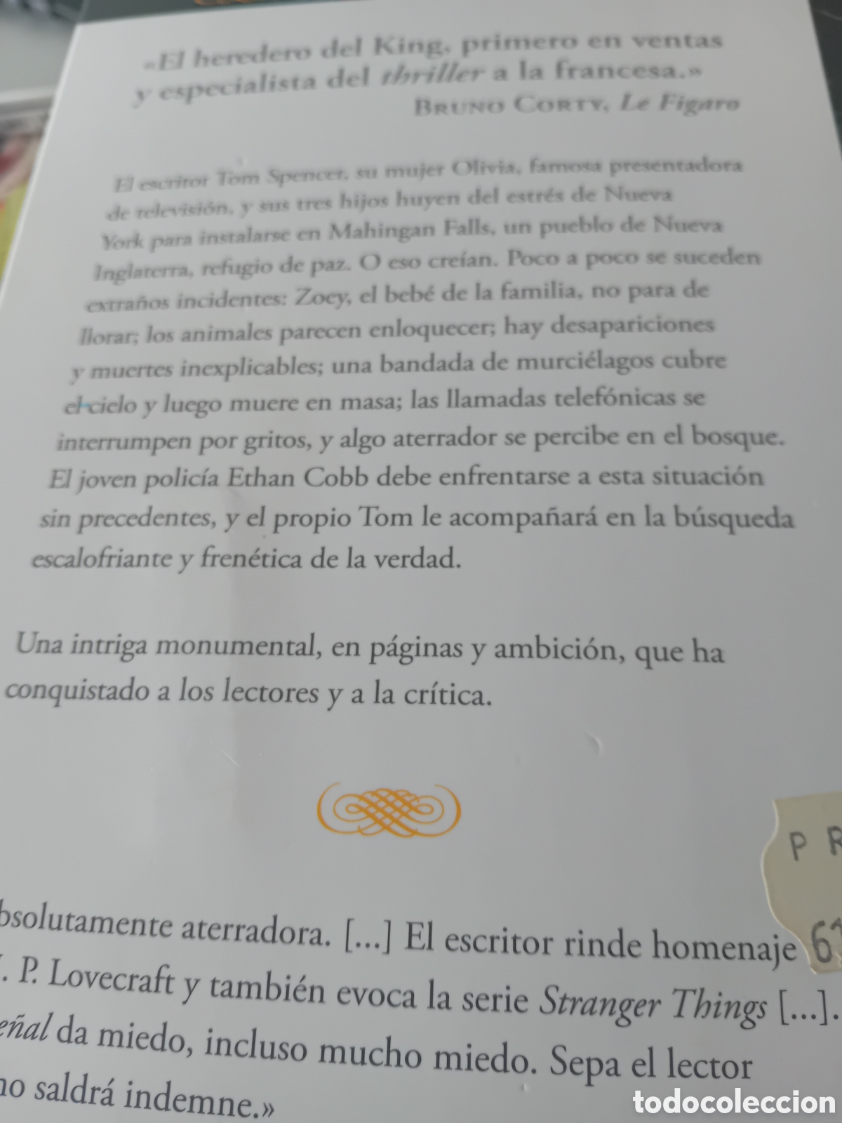 Libros de segunda mano: La se&ntilde;al, M&aacute;xime Chattan - Foto 2