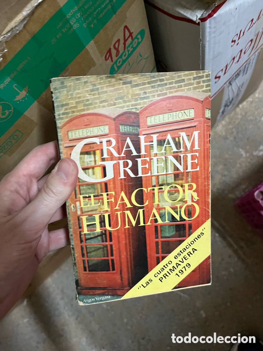 Libros de segunda mano: 98A graham greene - el factor humano - Foto 1