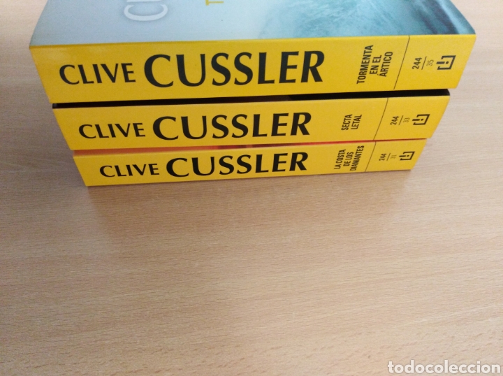 Libros de segunda mano: CLIVE CUSSLER (10 LIBROS) - Foto 2