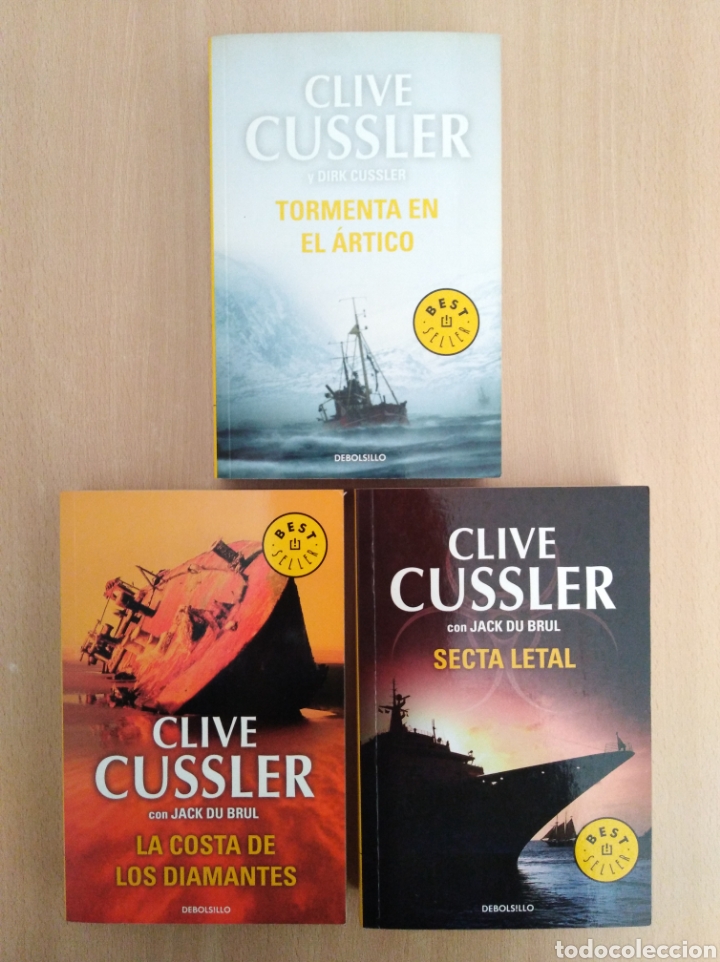 Libros de segunda mano: CLIVE CUSSLER (10 LIBROS) - Foto 3