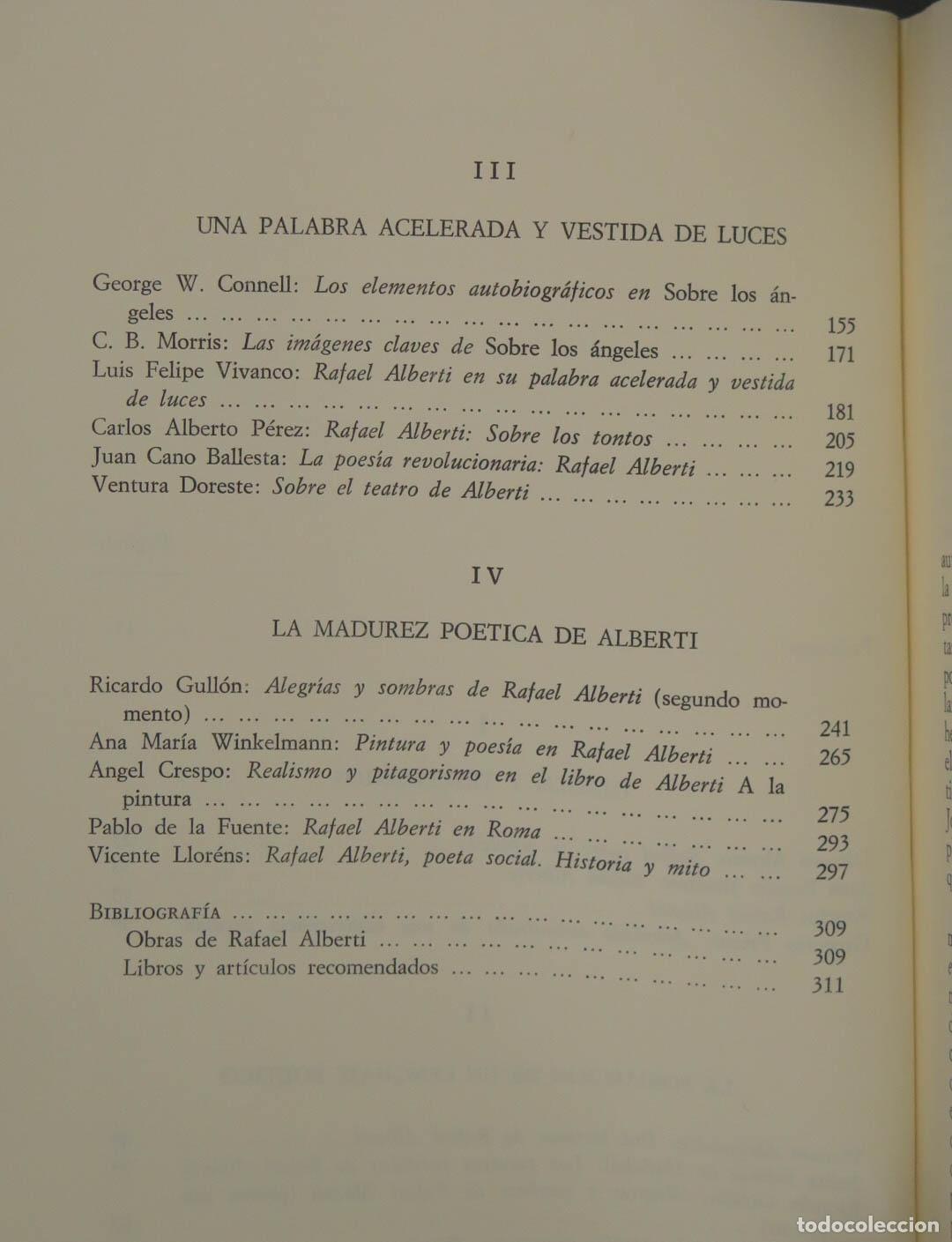 Libros de segunda mano: Rafael Alberti. Duran - Foto 3