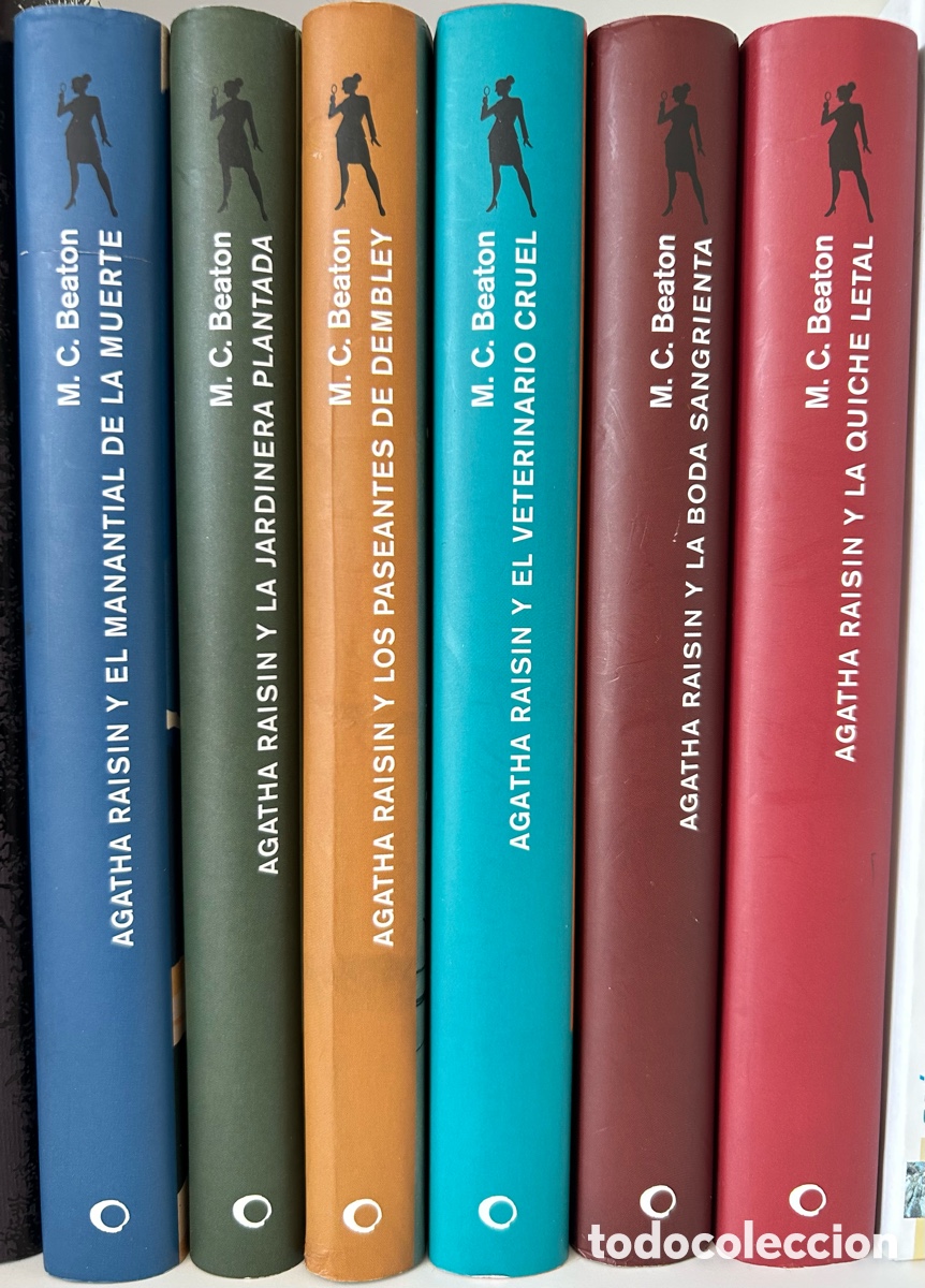 Libros de segunda mano: LOTE 6 NOVELAS SERIE AGATHA RAISIN. M. C. BEATON. TODOS PRIMERA EDICI&Oacute;N