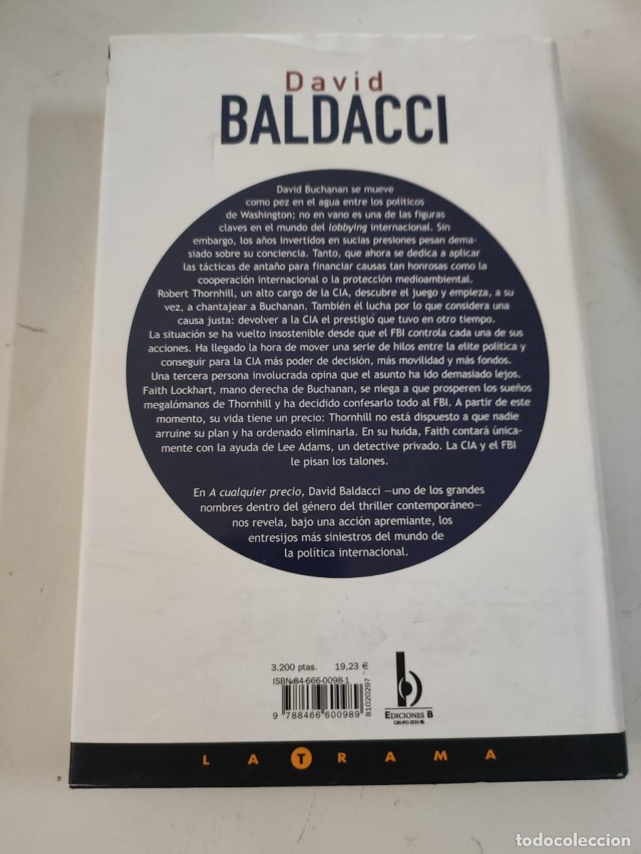 Libros de segunda mano: A cualquier precio. David Baldacci - Foto 2