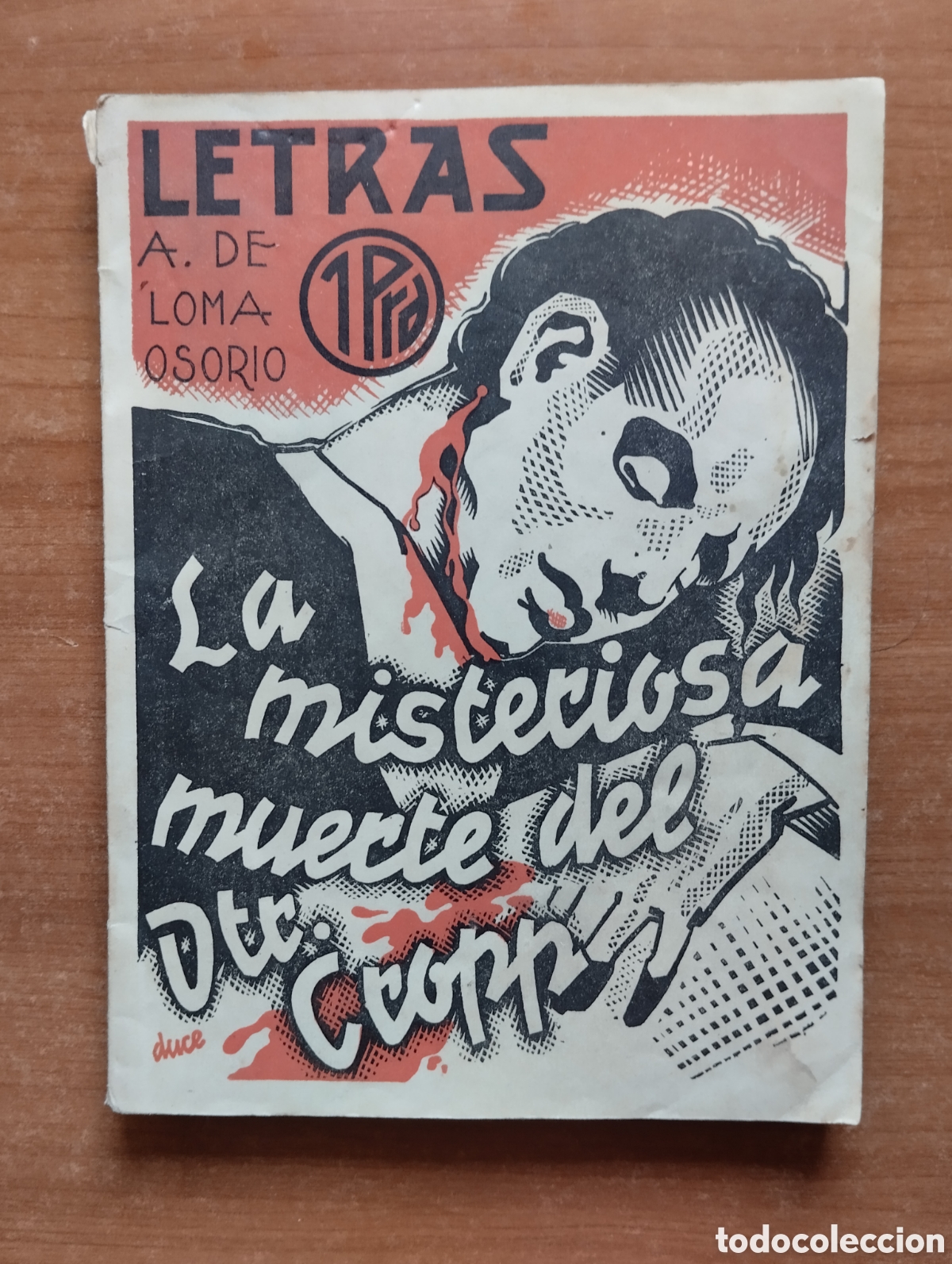 Gebrauchte B&uuml;cher: La misteriosa muerte del doctor Cropp, A de Loma Osorio