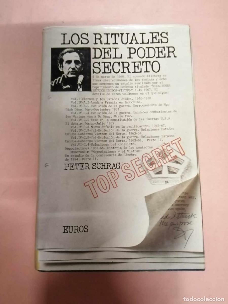 Libros de segunda mano: LOS RITUALES DEL PODER SECRETO (PETER SCHRAG) - Foto 1