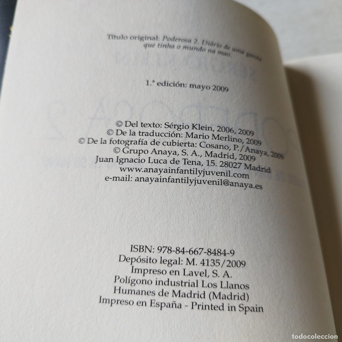 Libros de segunda mano: PODEROSA 2 / SERGIO KLEIN / GRAVOL 49 / ANAYA - Foto 9