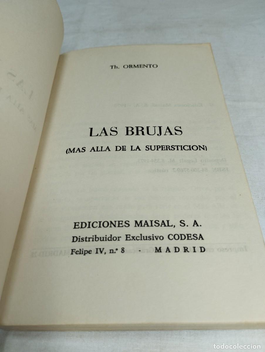 Libros de segunda mano: Las brujas. Th. Ormento - Foto 2
