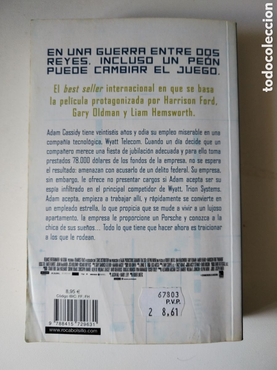 Libros de segunda mano: EL PODER DEL DINERO/JOSEPH FINDER - Foto 3