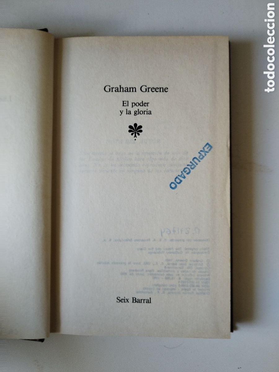 Libros de segunda mano: EL PODER Y LA GLORIA/GRAHAM GREEN - Foto 2