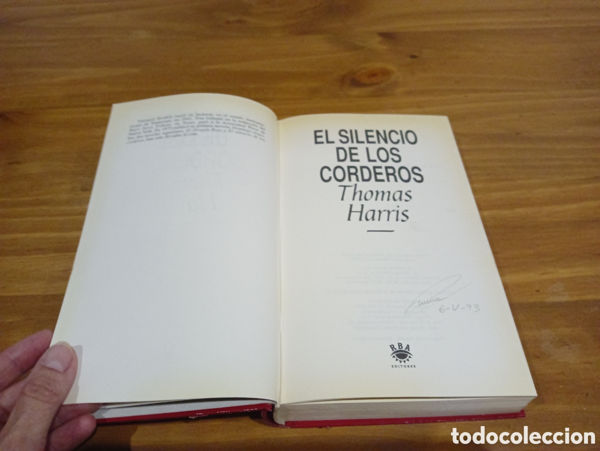 Libros de segunda mano: El silencio de los corderos. - Foto 2