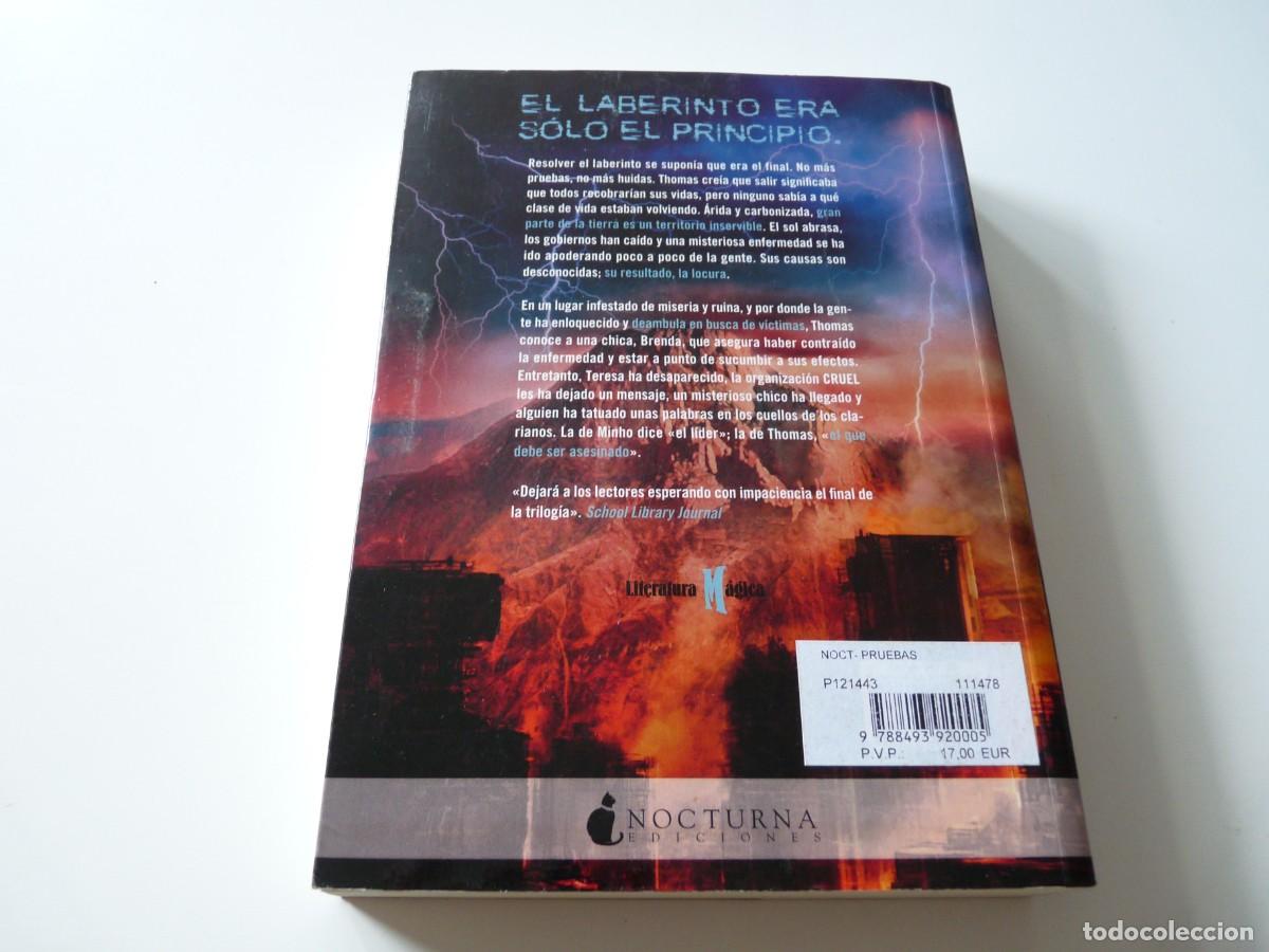 Libros de segunda mano: Las pruebas James Dashner Ref: 2-148 - Foto 2