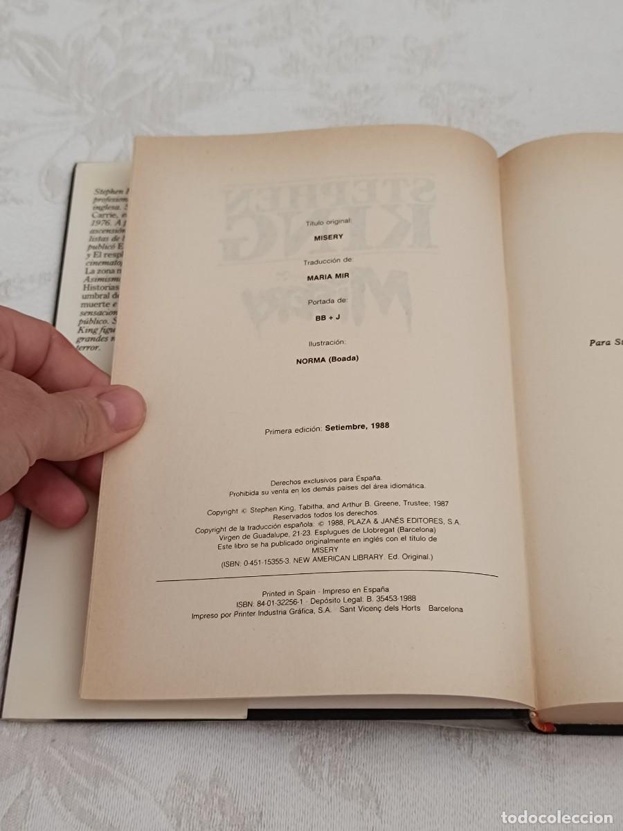 Libros de segunda mano: Misery de Stephen King - Foto 6