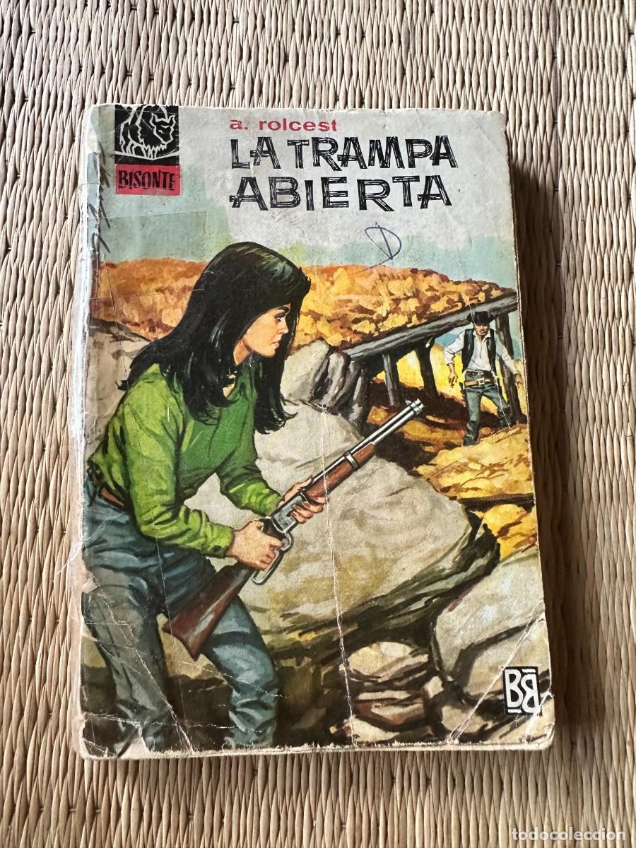 Libros de segunda mano: BISONTE N&ordm; 745 A. ROLCEST CONTRAPORTADA JOHN LODER - Foto 1
