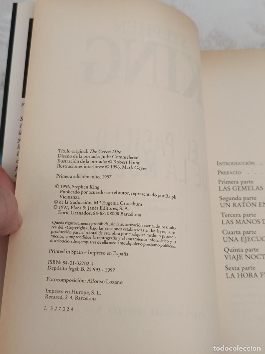 Libros de segunda mano: El Pasillo de la Muerte de Stephen King - Foto 6