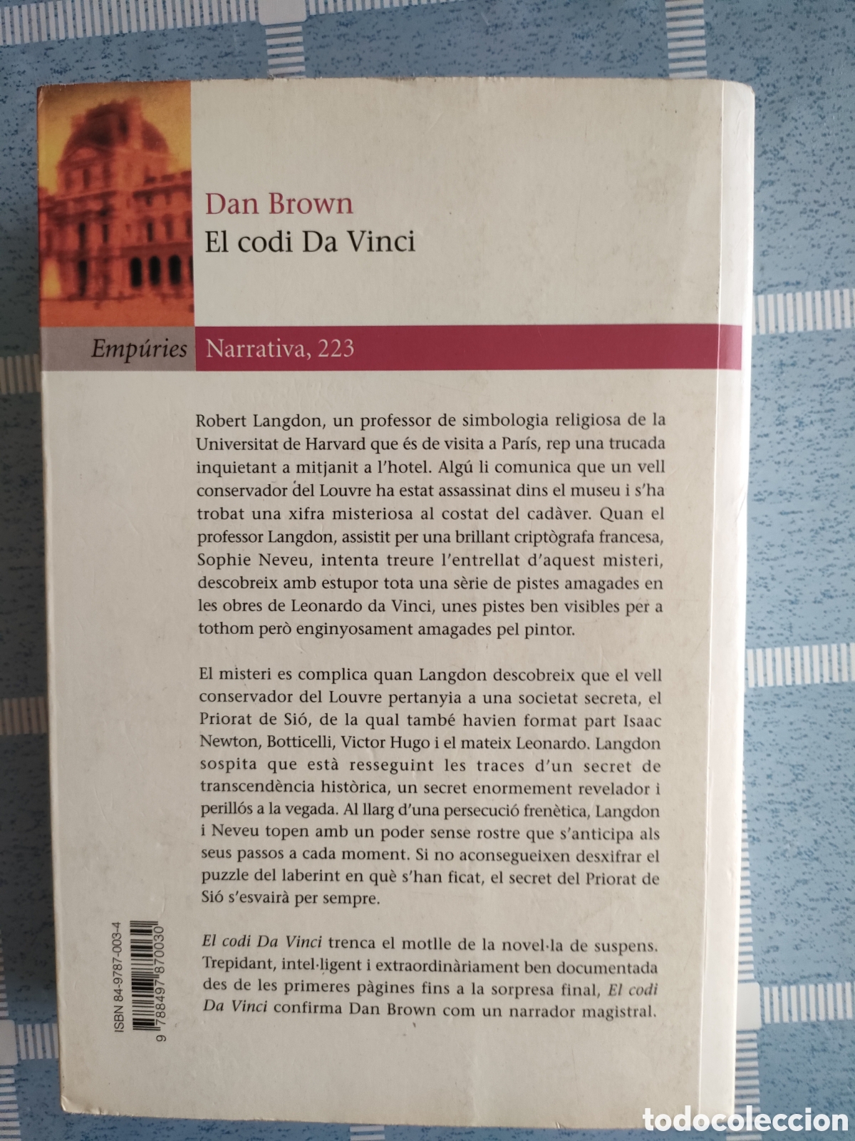 Libros de segunda mano: El codi Da Vinci de Dan Brown - Foto 2