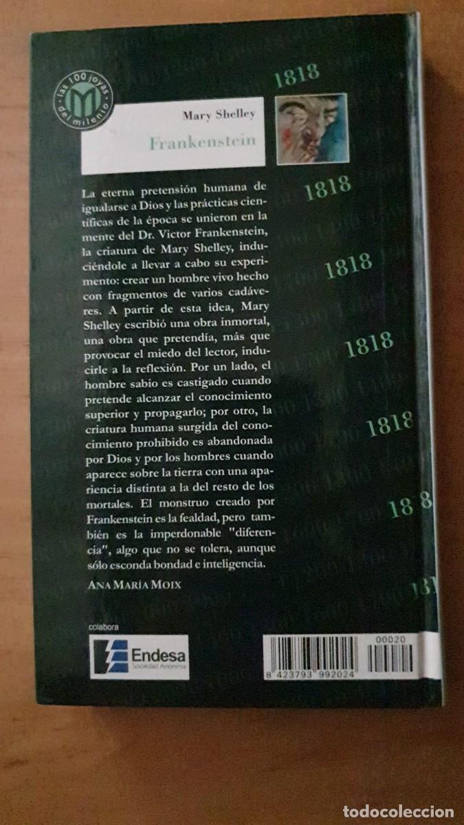 Libros de segunda mano: Frankenstein de Mary Shelley - Foto 3