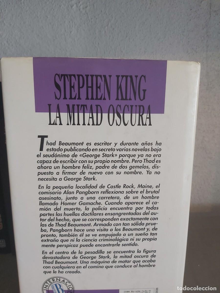 Libros de segunda mano: STEPHEN KING: LA MITAD OSCURA - Foto 2