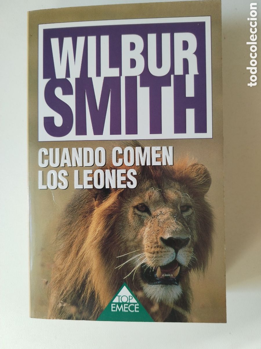 Libros de segunda mano: CUANDO CON LOS LEONES/WILBUR SMITH - Foto 1