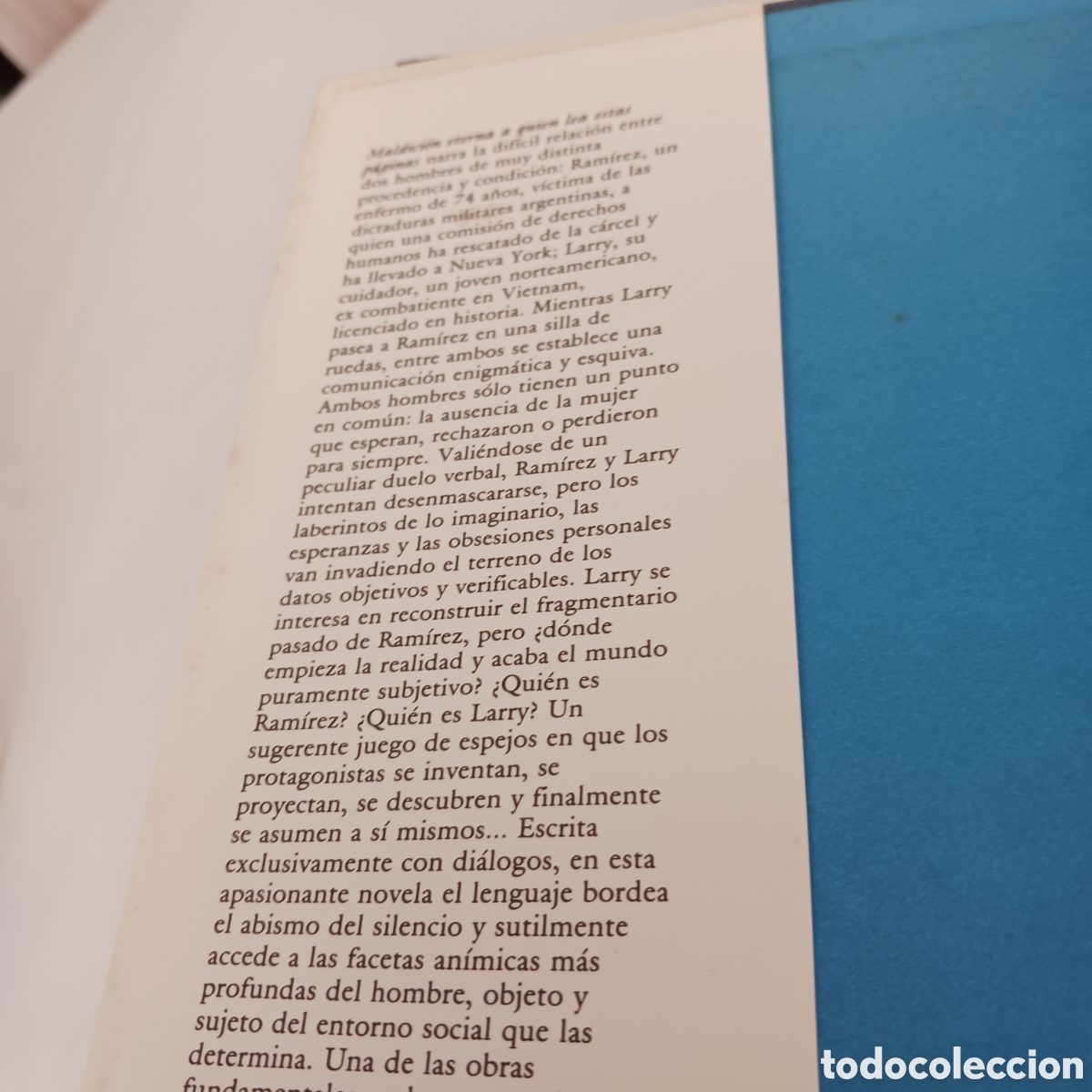 Libros de segunda mano: Maldici&oacute;n eterna de Manuel Puig - Foto 5