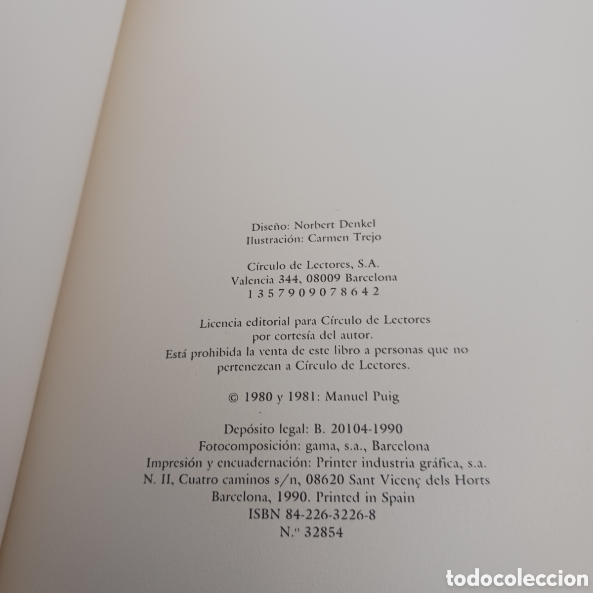 Libros de segunda mano: Maldici&oacute;n eterna de Manuel Puig - Foto 8