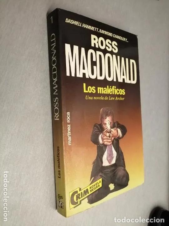 Libros de segunda mano: Los mal&eacute;ficos. Ross Macdonald - Foto 1