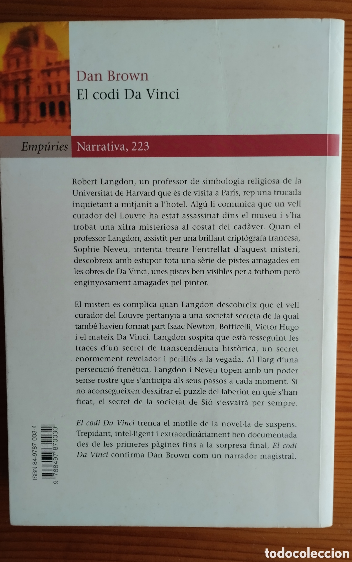 Libros de segunda mano: EL CODI DA VINCI, Dan Brown - Foto 3