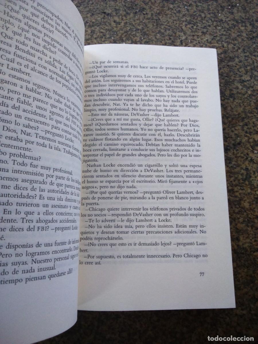 Libros de segunda mano: LA TAPADERA -- JOHN GRISHAM -- CIRCULO -- - Foto 2