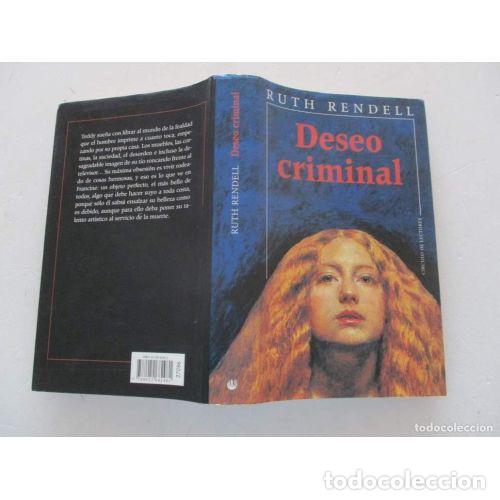 Libros de segunda mano: DESEO CRIMINAL - RUTH RENDEL - Sin Especificar