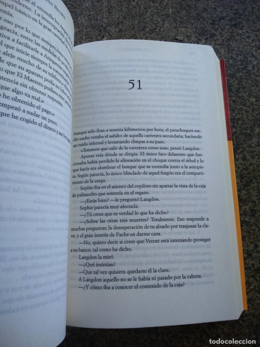 Libros de segunda mano: EL CODIGO DA VINCI -- DAN BROWN -- UMBRIEL -- - Foto 2