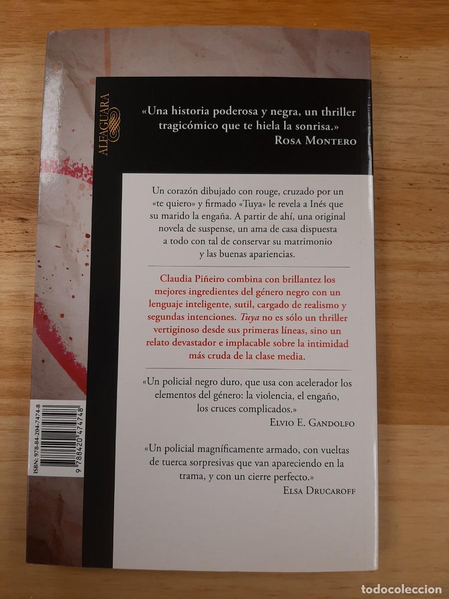 Libros de segunda mano: Claudia Pi&ntilde;eiro - Tuya - Foto 3