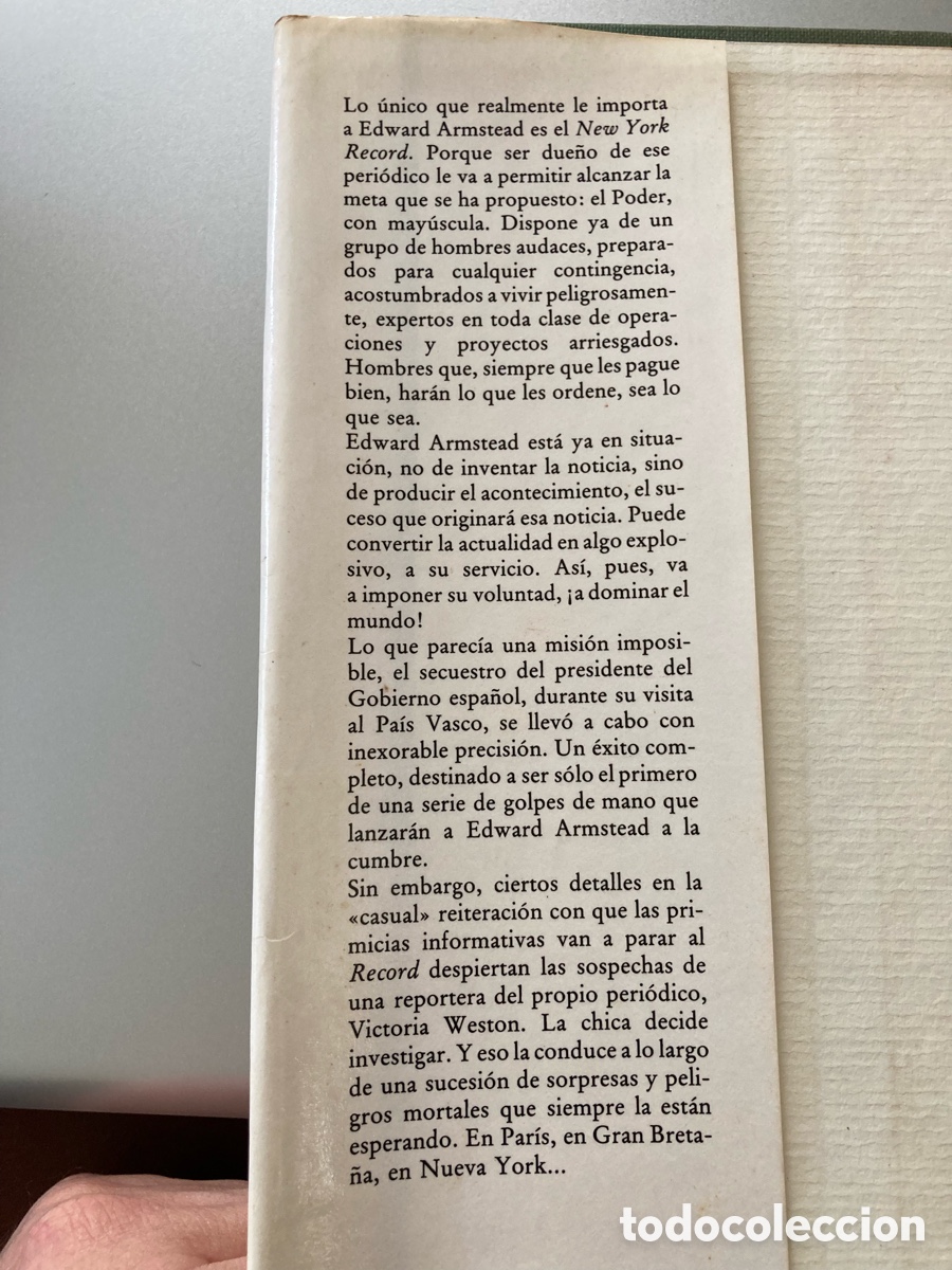 Libros de segunda mano: El todopoderoso. Irwin Wallace - Foto 2