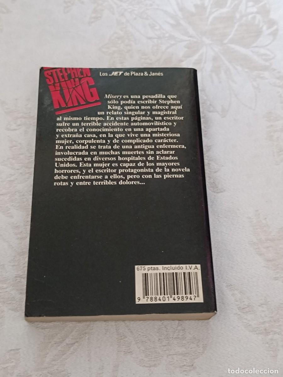 Libros de segunda mano: Misery de Stephen King - Foto 2