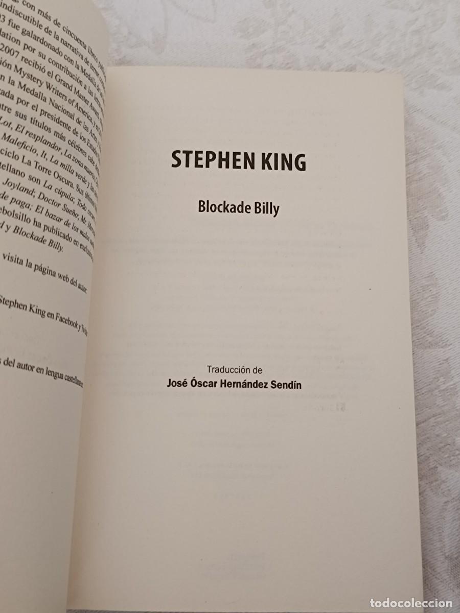Libros de segunda mano: Blockade Billy de Stephen King - Foto 6