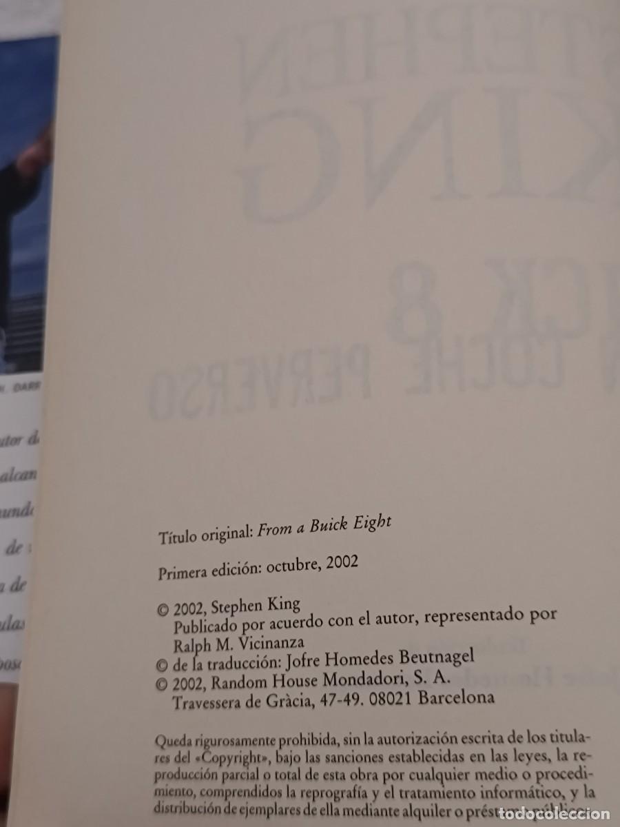 Libros de segunda mano: Buick 8 de Stephen King - Foto 6
