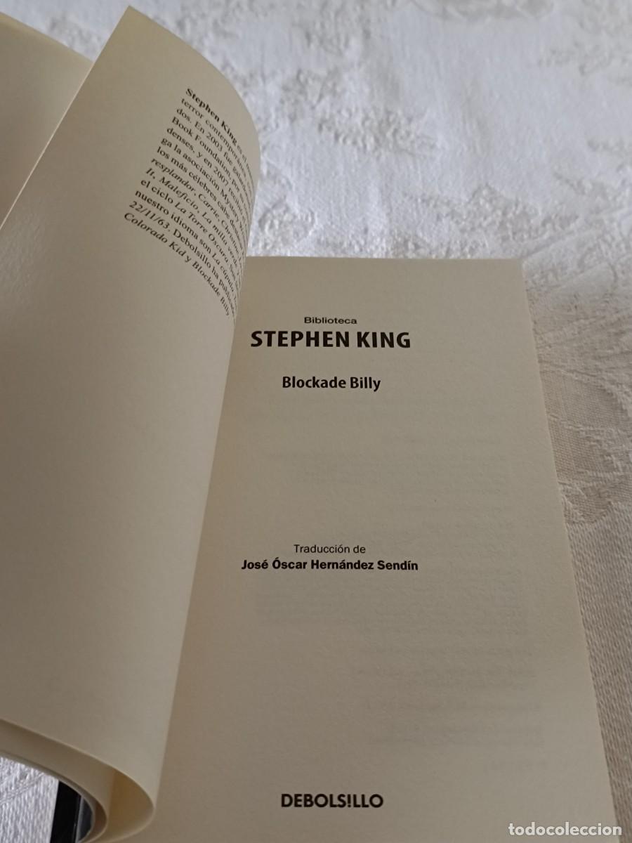 Libros de segunda mano: Blockade Billy de Stephen King - Foto 6