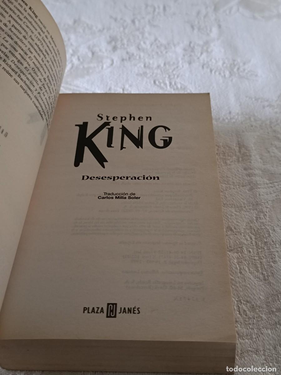 Libros de segunda mano: Desesperaci&oacute;n de Stephen King - Foto 5