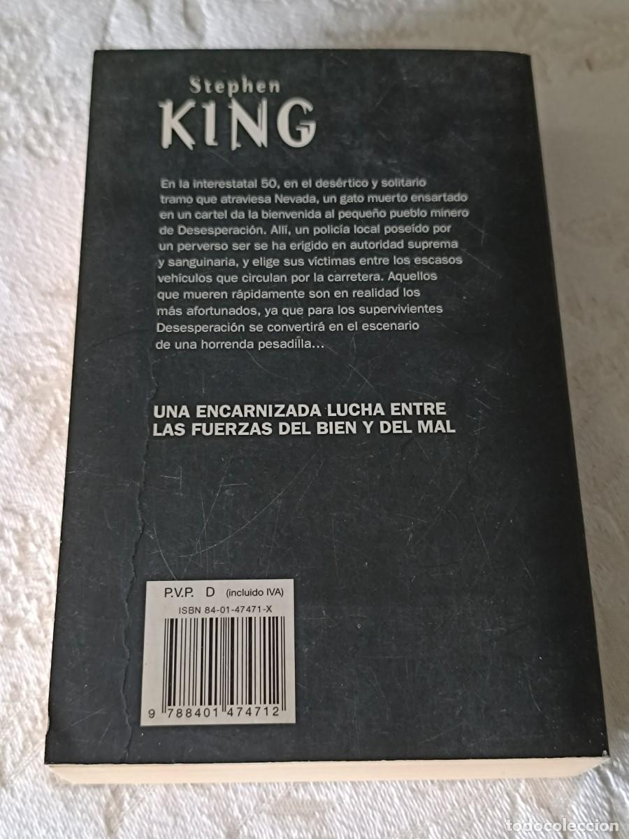 Libros de segunda mano: Desesperaci&oacute;n de Stephen King - Foto 6