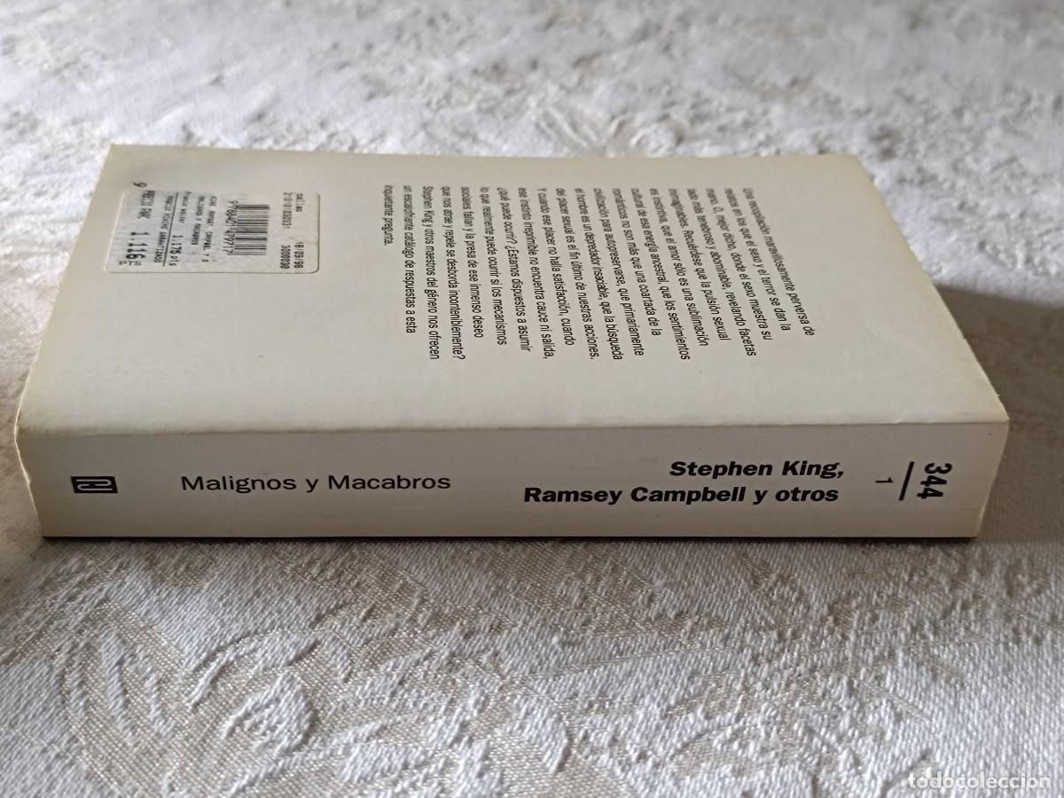 Libros de segunda mano: Macabros y Malignos de Stephen King y otros - Foto 3