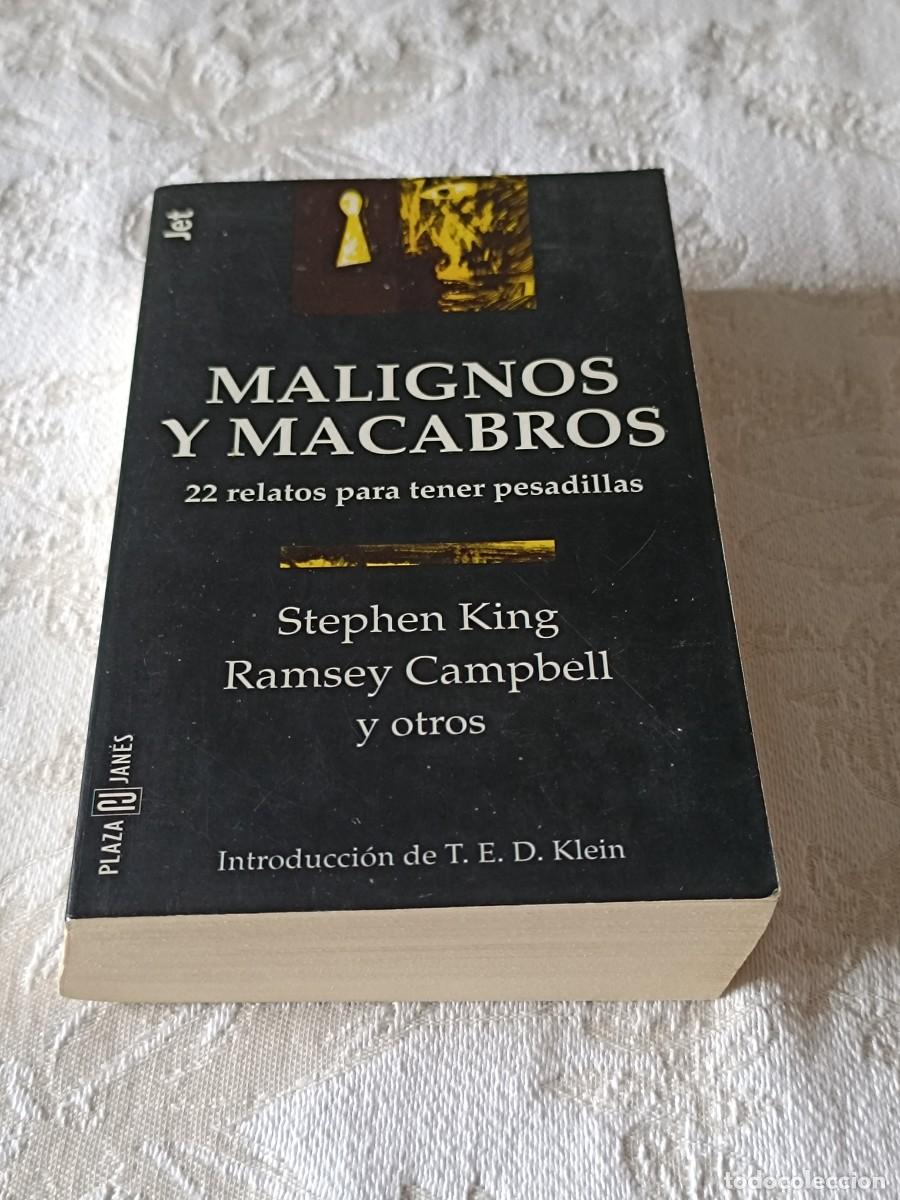 Libros de segunda mano: Macabros y Malignos de Stephen King y otros - Foto 1