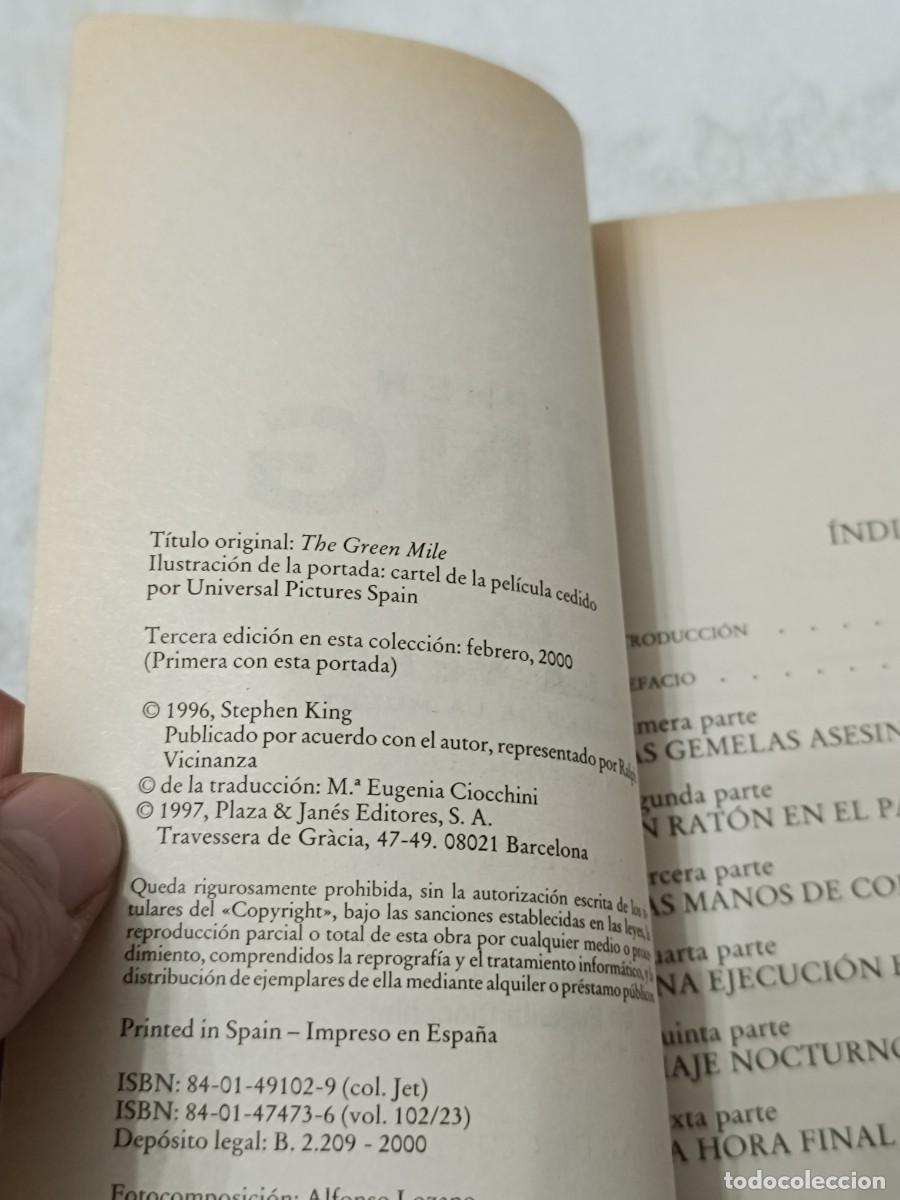 Libros de segunda mano: La milla verde de Stephen King - Foto 6