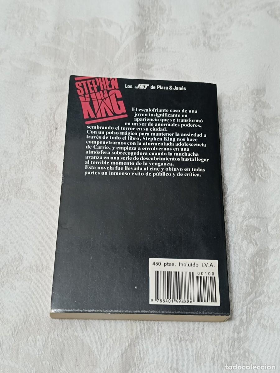 Libros de segunda mano: Carrie de Stephen King - Foto 2