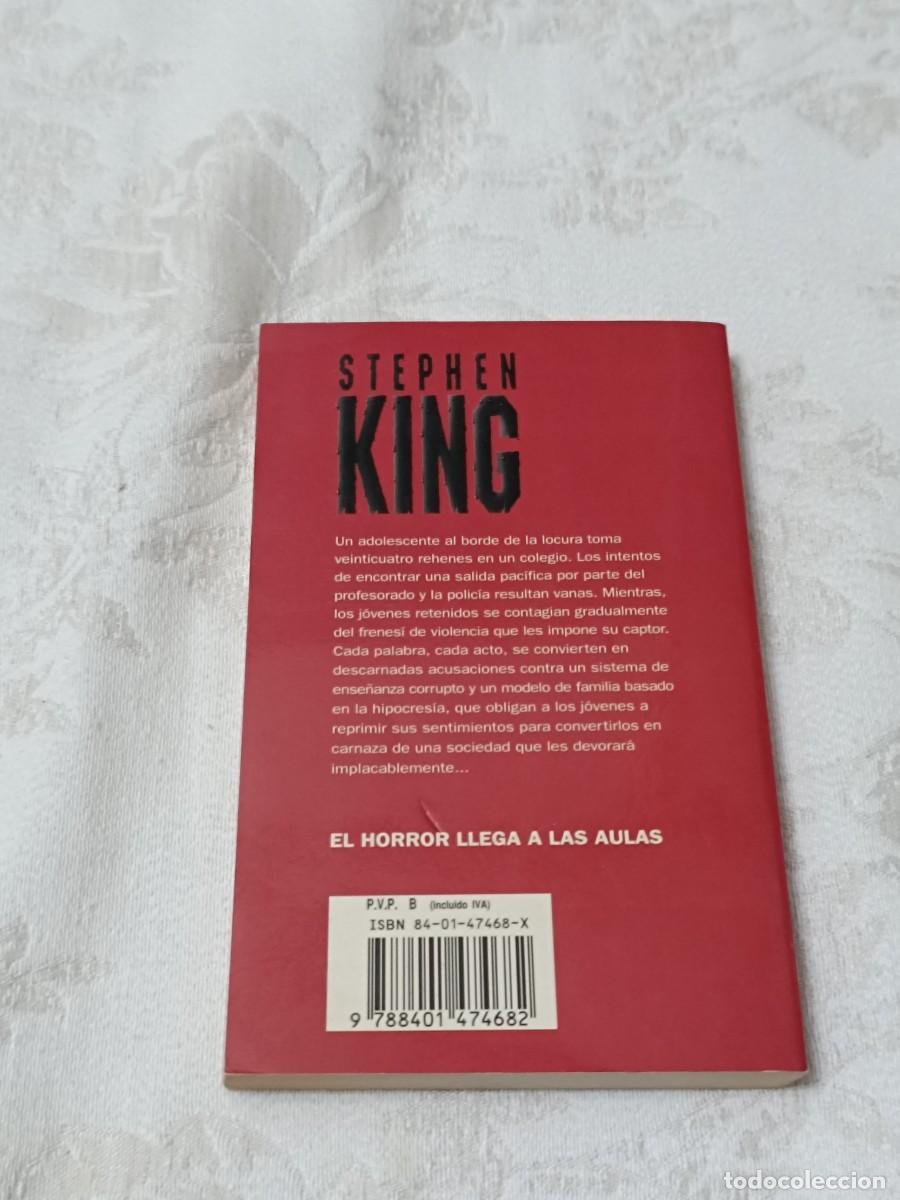 Libros de segunda mano: Rabia de Stephen King - Foto 2