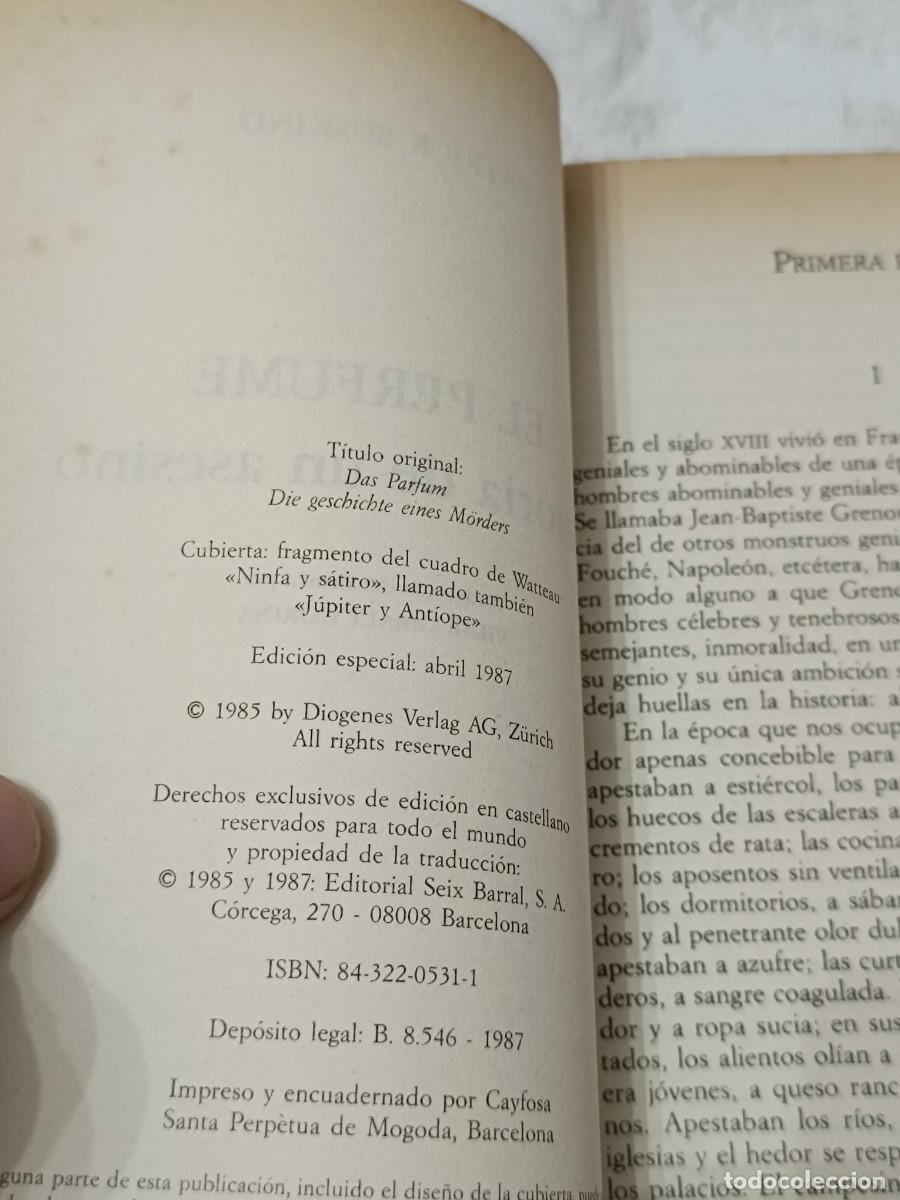 Libros de segunda mano: El Perfume de Patrick Suskind - Foto 5