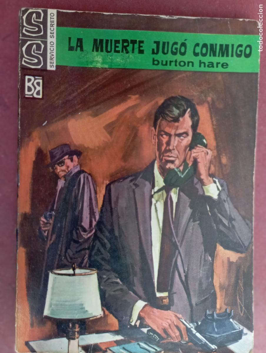 Livros em segunda m&atilde;o: SERVICIO SECRETO N&ordm; 791 - BURTON HARE - LA MUERTE JUG&Oacute; CONMIGO - 1&ordf; EDICI&Oacute;N 1965