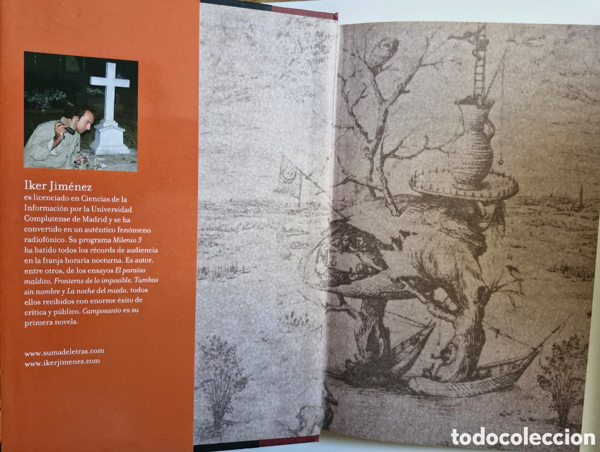 Libros de segunda mano: CAMPOSANTO - Iker Jim&eacute;nez - Foto 2