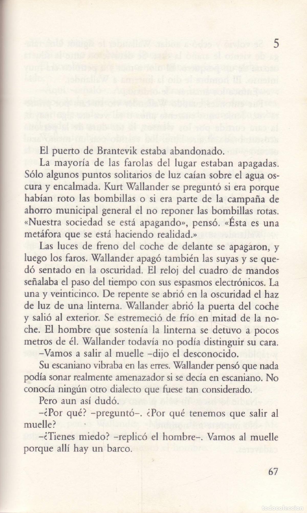 Libros de segunda mano: Los perros de Riga - Mankell, Henning - Foto 3