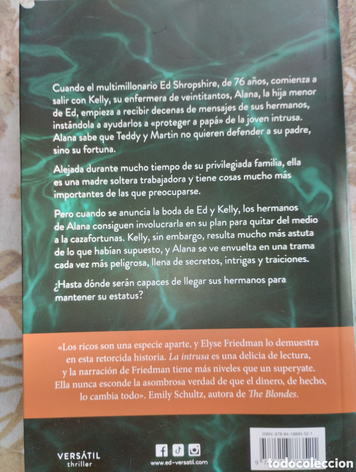 Libros de segunda mano: LA INTRUSA, ELYSE FRIEDMAN - Foto 2