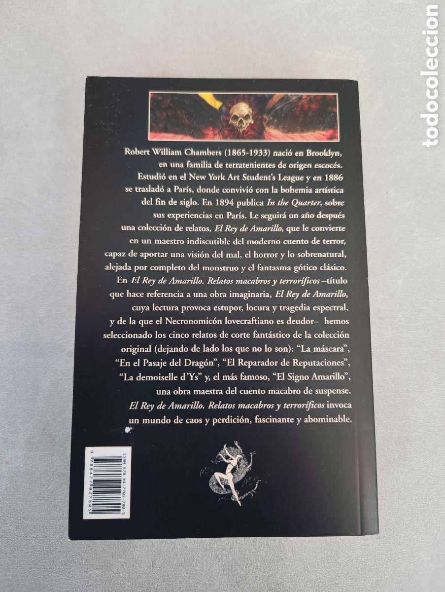 Libros de segunda mano: El rey amarillo. Robert W. Chambers. - Foto 3