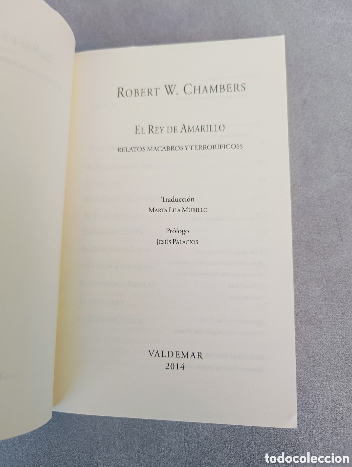 Libros de segunda mano: El rey amarillo. Robert W. Chambers. - Foto 4
