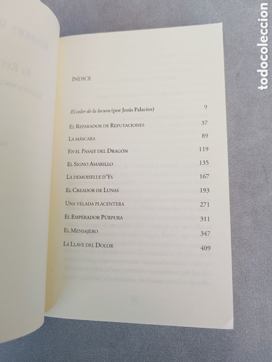 Libros de segunda mano: El rey amarillo. Robert W. Chambers. - Foto 5